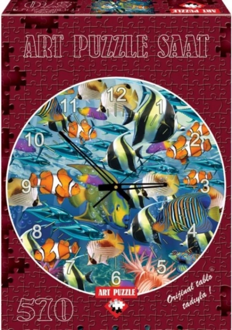 Puzzle ura Svet morskih rib 570 kosov