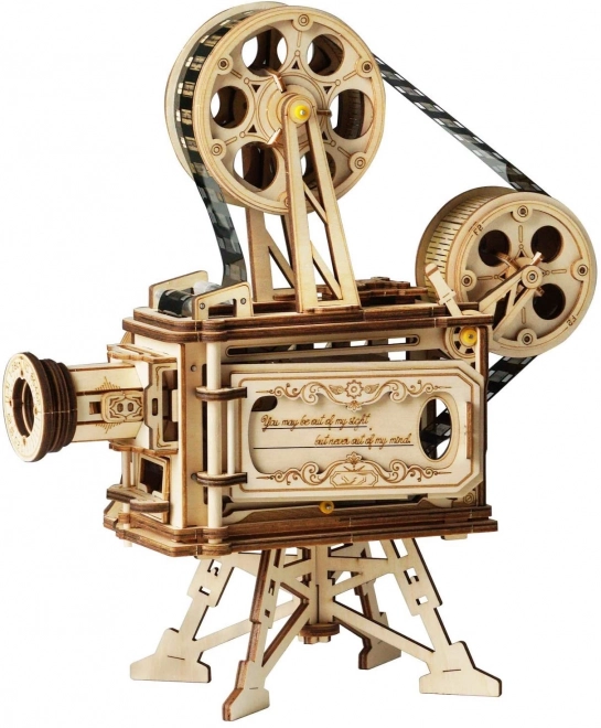 RoboTime 3D lesene mehanske uganke Filmski projektor