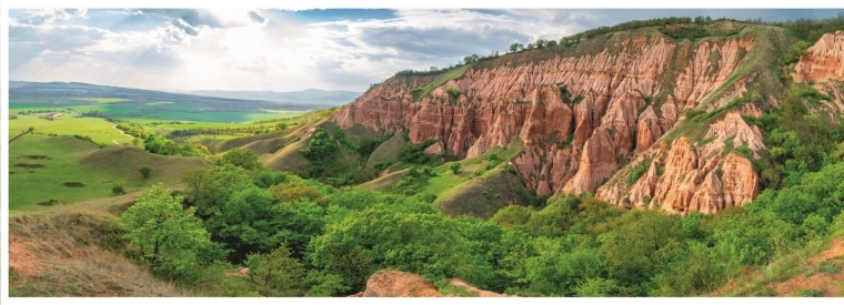 Panoramske sestavljanke Rdeči kanjon 1000 koščkov DINO