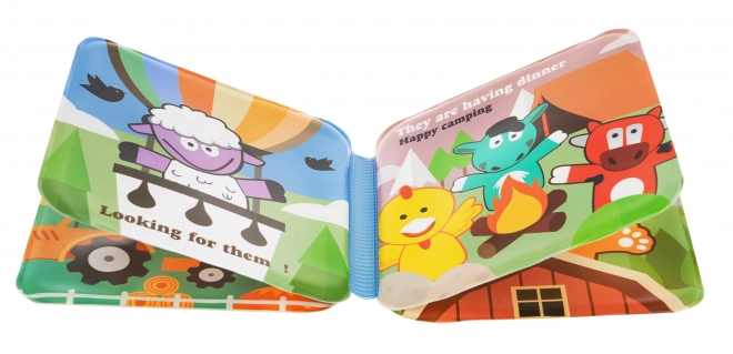 Set gumijastih lutk za kmetijo + brošura