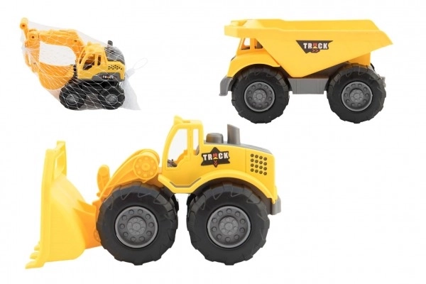 Gradbeni stroj plast 18-20 cm mix vrst na prostem teku v mreži
