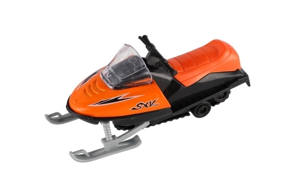 Igrača snežni skuter kovina/plastika 13 cm, na navijanje, 6 barv