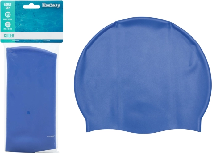 Silikonasta plavalna kapa BESTWAY – Granatna