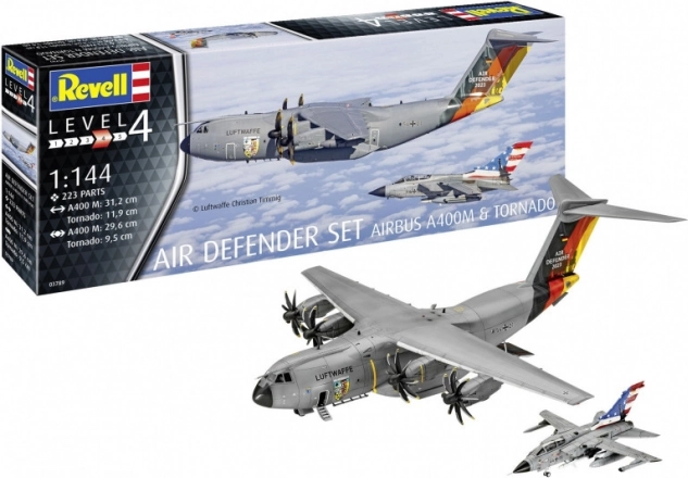 Komplet letal Air Defender 1/144 – AIRBUS A400M in TORNADO