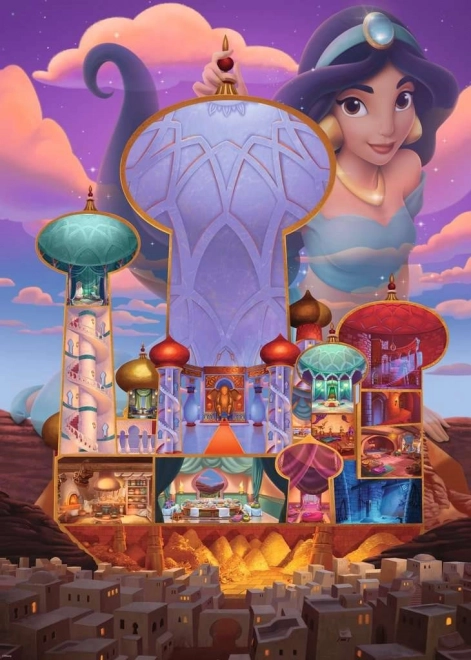 Sestavljanka Disney z 1000 kosi z Jasmino