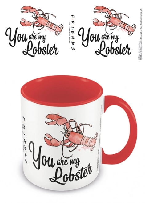Barvni vrček Prijatelji You Are My Lobster