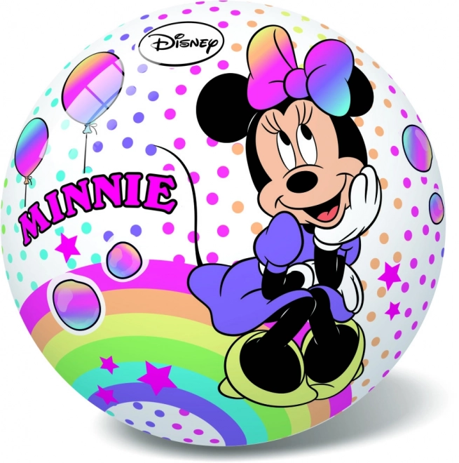 Mavrična žoga Minnie 14 cm