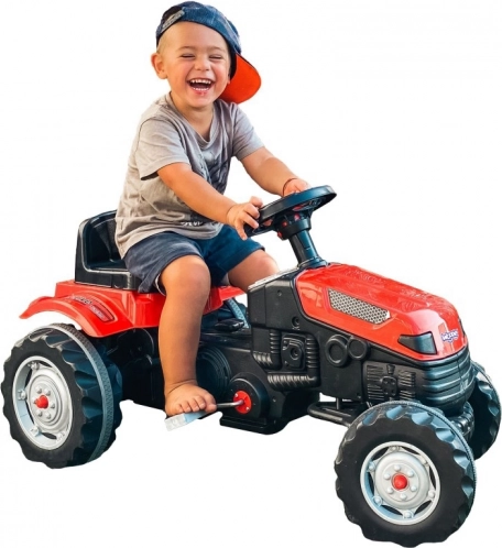 Vozilo na pedala WOOPIE Farmer GoTrac s tihimi kolesi