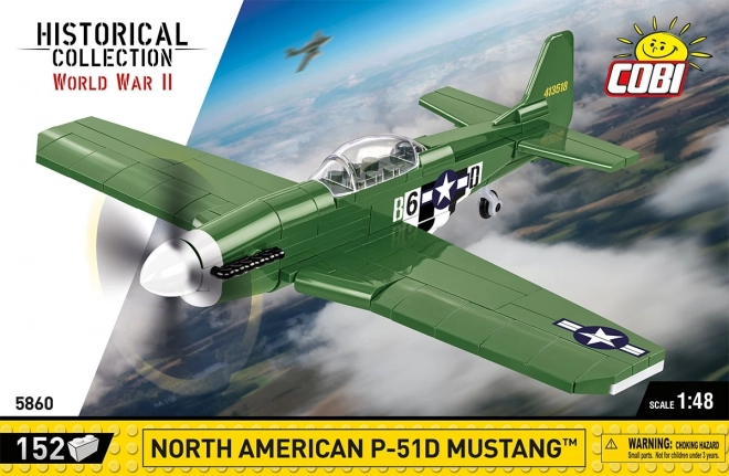 Konstrukcijski komplet letala P-51D Mustang COBI