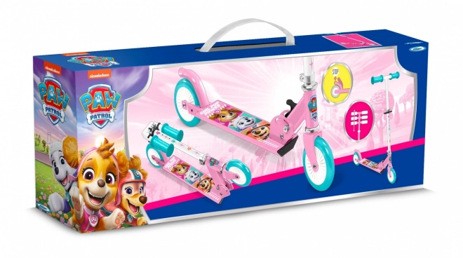 Dvokolesni skiro Paw Patrol roza