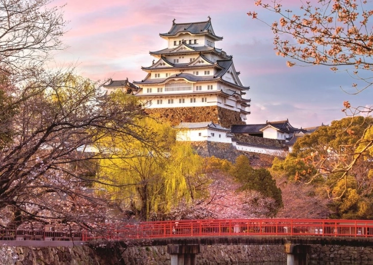 Sestavljanka Veličastni gradovi in dvorci: Himeji, Japonska