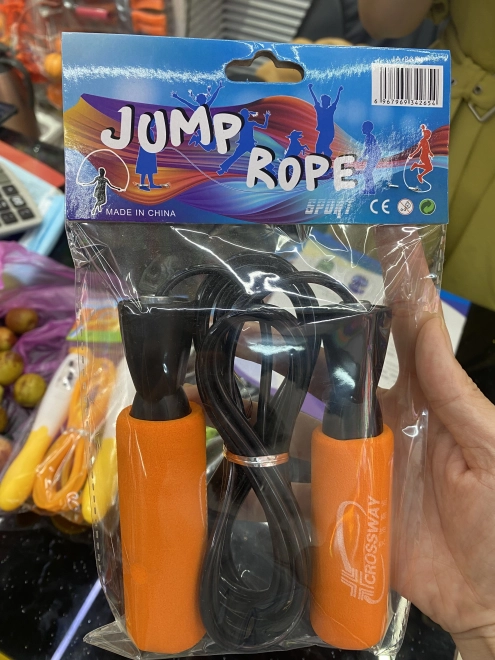 Kolebnica s plastično vrvjo