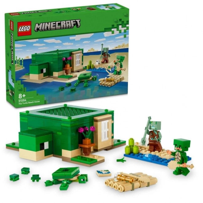 Domek Minecraft Želva na plaži