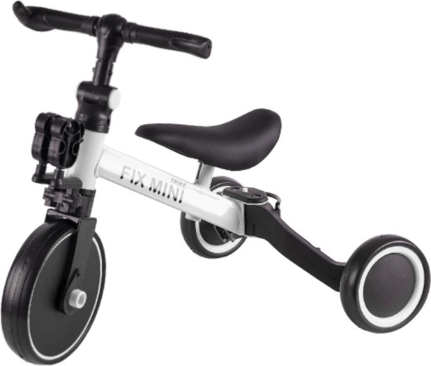 Trike Fix Mini otroški poganjalec in trikolesnik 3-v-1 – Bela