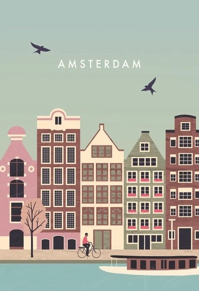 Sestavljanka Amsterdam 99 kosov od Ravensburger