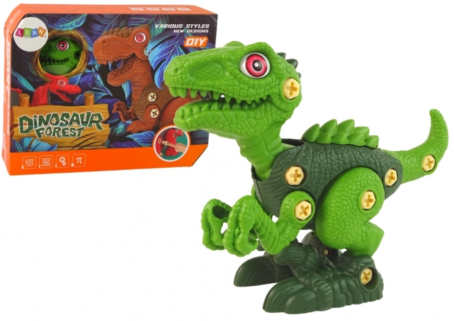 Dinosaurus razstaviti DIY zeleni