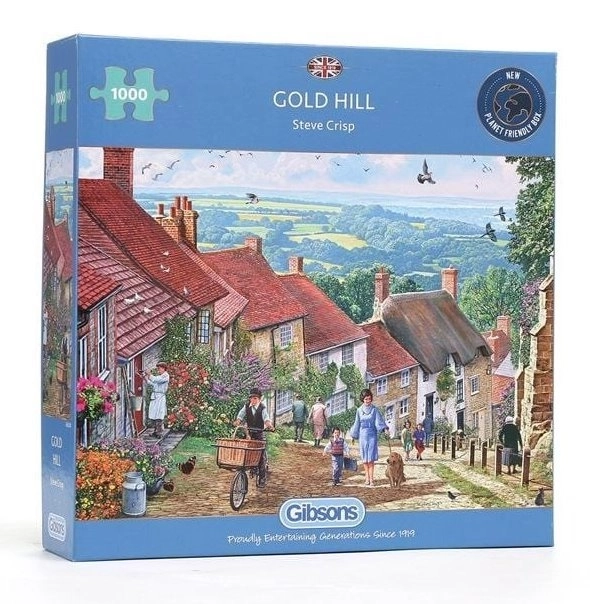GIBSONS Sestavljanka Gold Hill, Anglija 1000 kosov