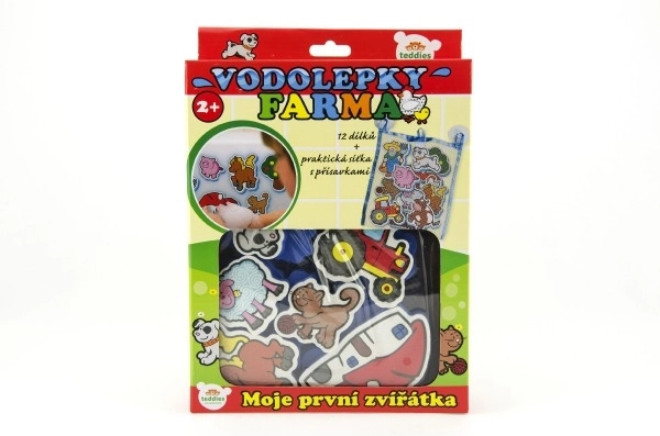 Moje prve živalce - Vodne nalepke
