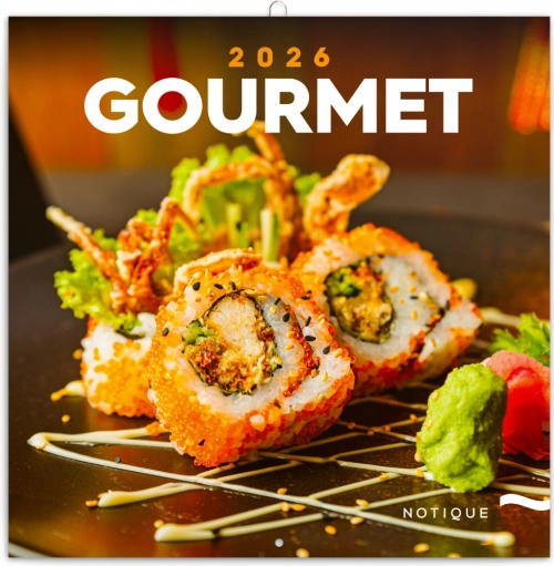 Beležniški koledar Gourmet 2026