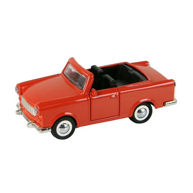 Avto kovinski trabant kabriolet