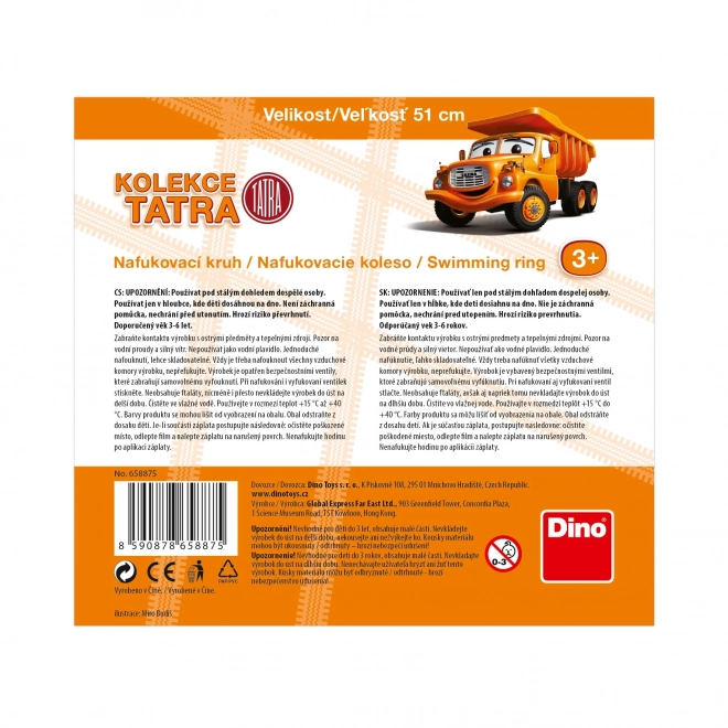 Napihljiv obroč Tatra za otroke