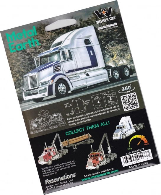 METAL EARTH 3D sestavljanka Western Star 5700XE