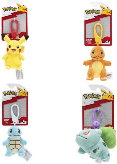 Pokémon plišasta obesek za ključe