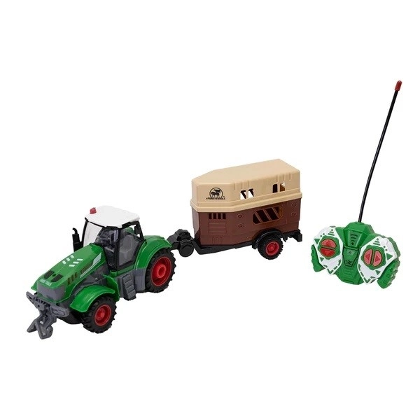 R/C traktor s prikolico za konje