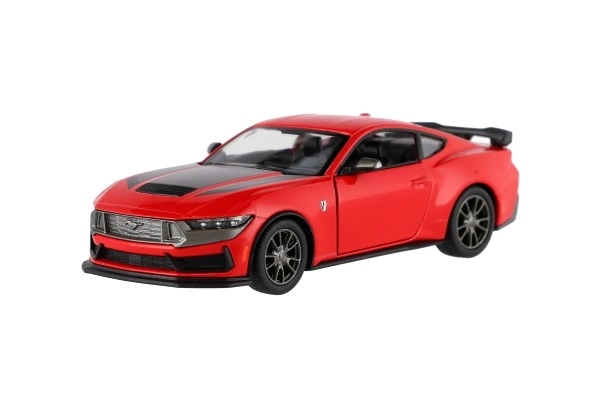 Avto Kinsmart 2024 Ford Mustang Dark Horse 1:38 kovina/plast 12,5 cm 4 barve z vzvratnim pogonom 12 kos v škatli