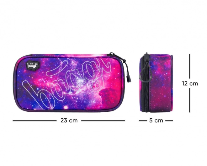 BAAGL Torbica za peresa Skate Galaxy