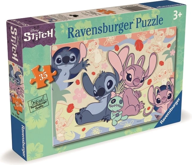 Sestavljanka Ravensburger Disney Šivka z Angelom 35 kosov