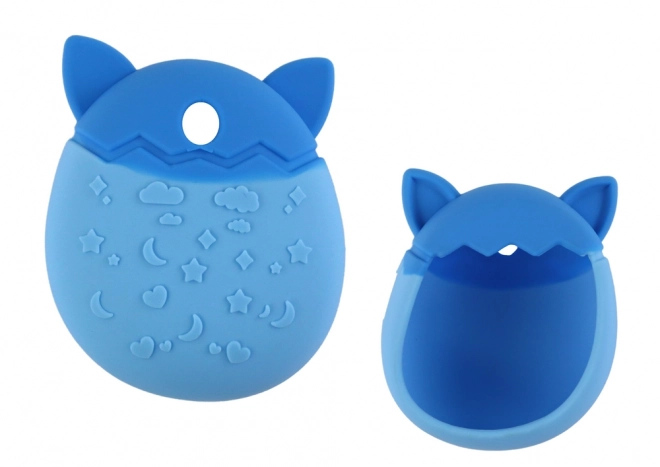 Silikonski ovitek za Tamagotchi v obliki modre mačke