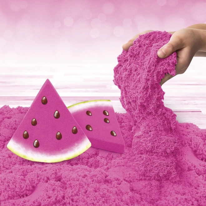 Kinetični pesek z vonjem melone