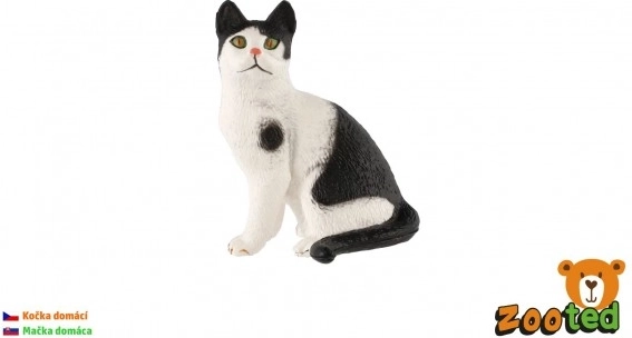 plastična figurica domače mačke 4 cm