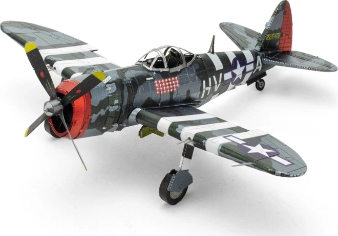kovinski 3D model METAL EARTH P‑47 Thunderbolt