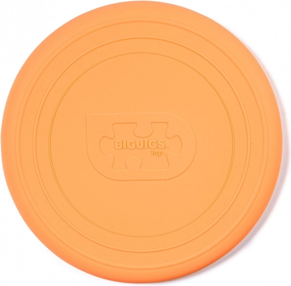 Silikonski frizbi apricot BIGJIGS TOYS