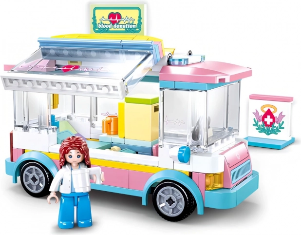 Sluban Girls Dream reševalno vozilo – sestavljanka za otroke