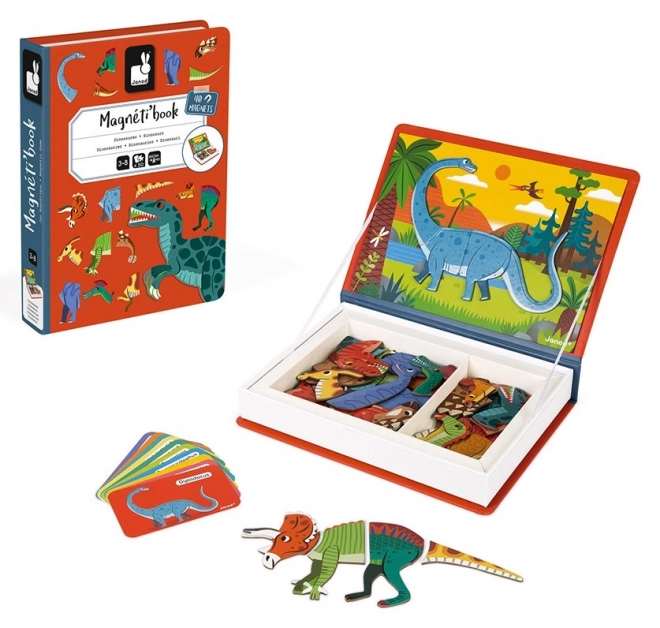 JANOD Magnetibook Dinozavri