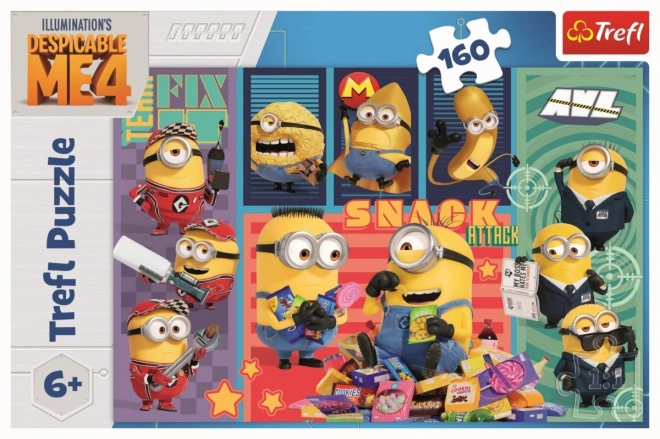 Sestavljanka 160 kosov Minionovo veselje Trefl