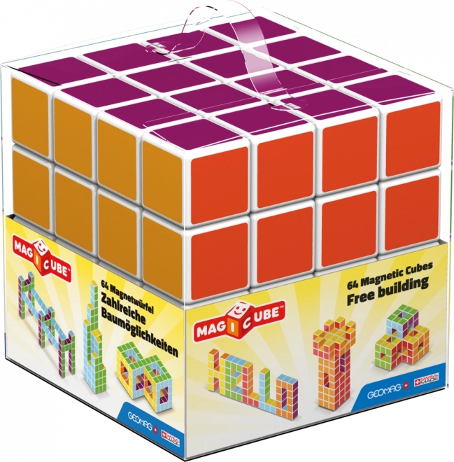 magnetne kocke geomag magicube free building 64 kos