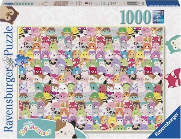 Sestavljanka 1000 kosov Ravensburger Squishmallows