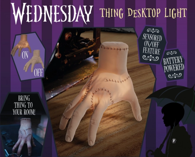 LED svetilka Wednesday "Stvar"