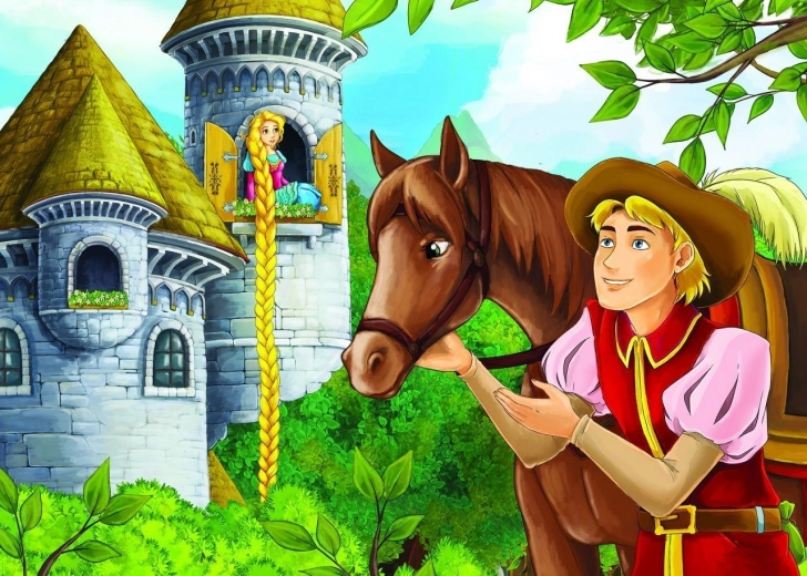 puzzle Rapunzel 150 koščkov