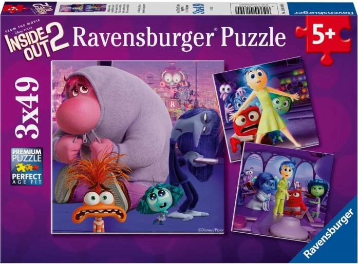 Sestavljanka RAVENSBURGER V glavi 2, 3×49 kosov