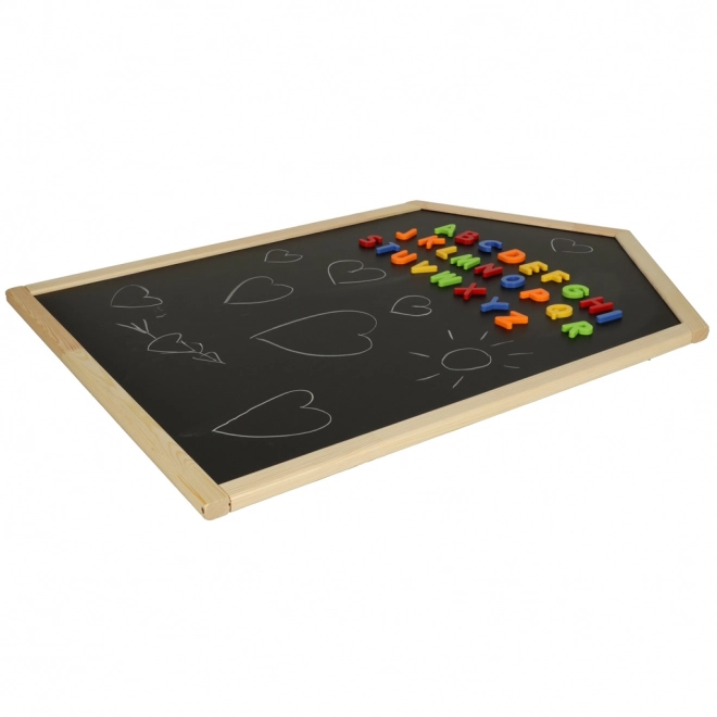 Magnetna risalna tabla za otroke 93 x 62 cm