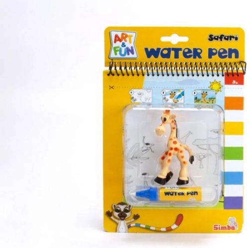 pobarvanke safari z vodnim peresom SIMBA