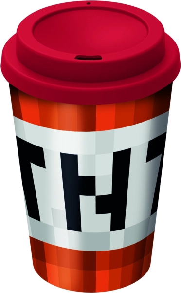 Potovalni lonček za kavo MINECRAFT 390 ml