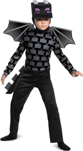 Minecraft kostum Ender Dragon za otroke 4–6 let