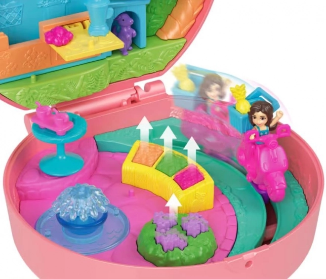 Polly Pocket Skuter Pustolovščina - Kompaktni Igralni Set