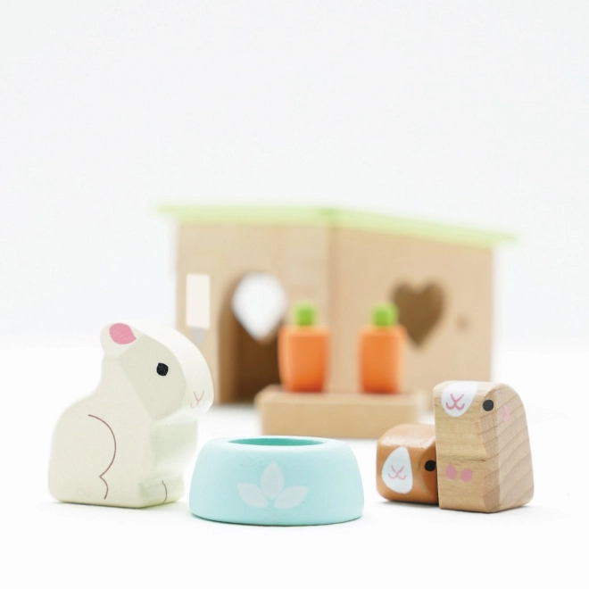 Le Toy Van Set Zajček & Morski Prašiček